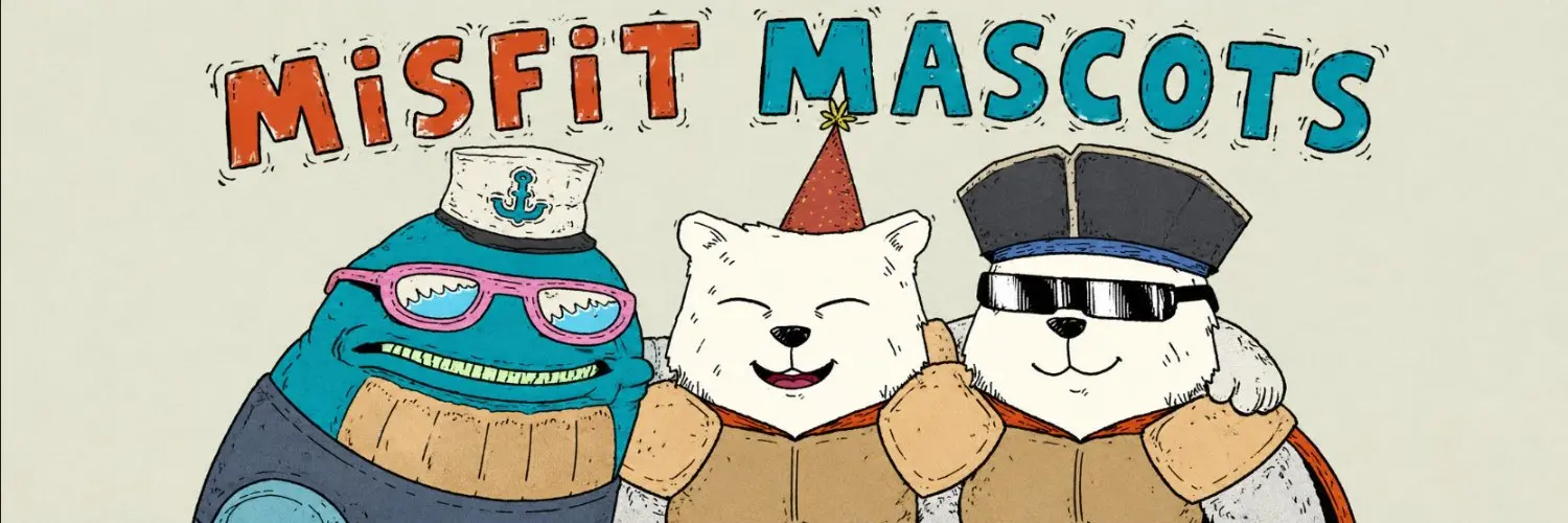 Misfit Mascots characters standing together